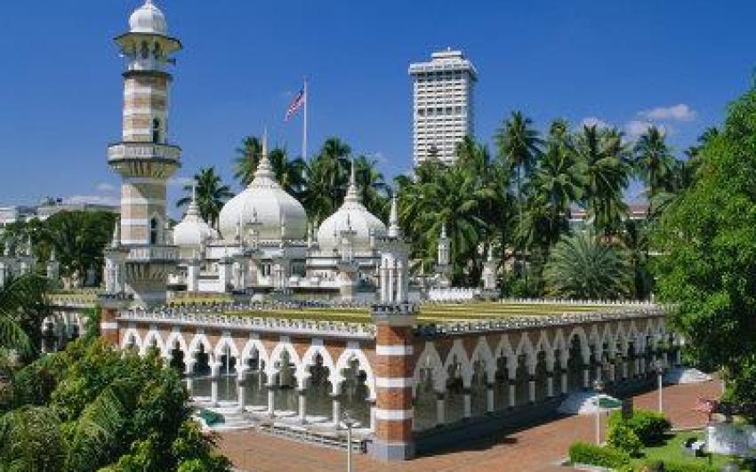 المسجد الجامع فى كوالالمبور مسجد جامك الأماكن السياحية في ماليزيا المدن السياحية في ماليزيا